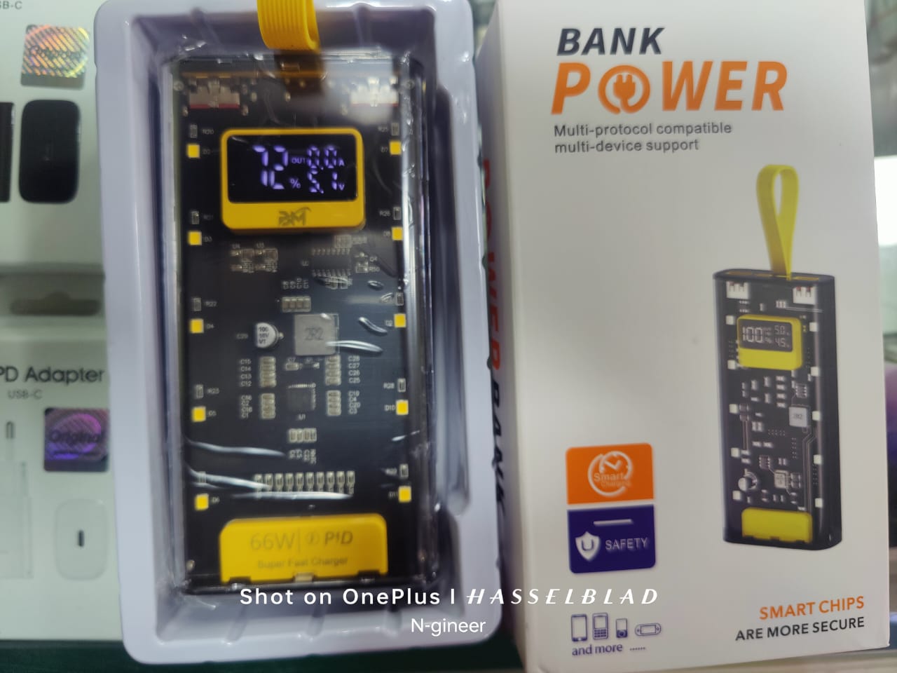 66W Super Fast Charging Transparent Power Bank 20000mAh Digital Display | Buy Online in Pakistan at MetroCart – 66W | MetroCart Pakistan