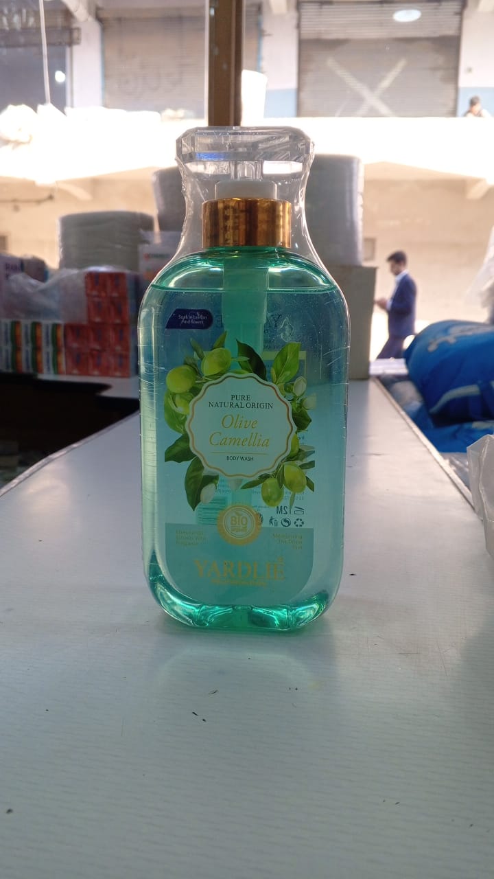 Yardlie Olive & Camellia Body Wash 500ml Bio-Organic Gentle Cleansing