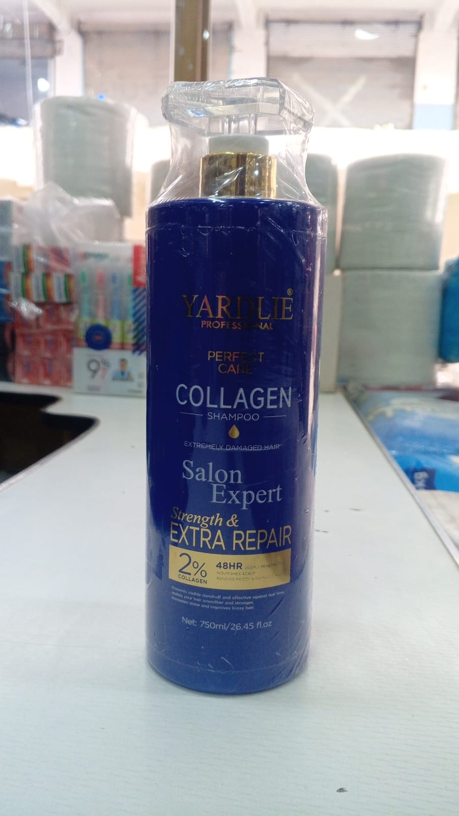 Yardlie Collagen Shampoo Professional Perfect Care Extremely Damaged Hair | Buy Online in Pakistan at MetroCart – Yardlie | MetroCart Pakistan
