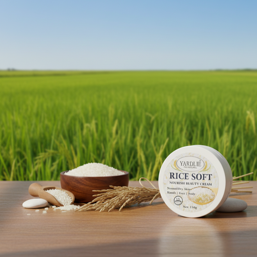 Yardlie Rice Soft Nourish Beauty Cream 150g Brightening Hydration