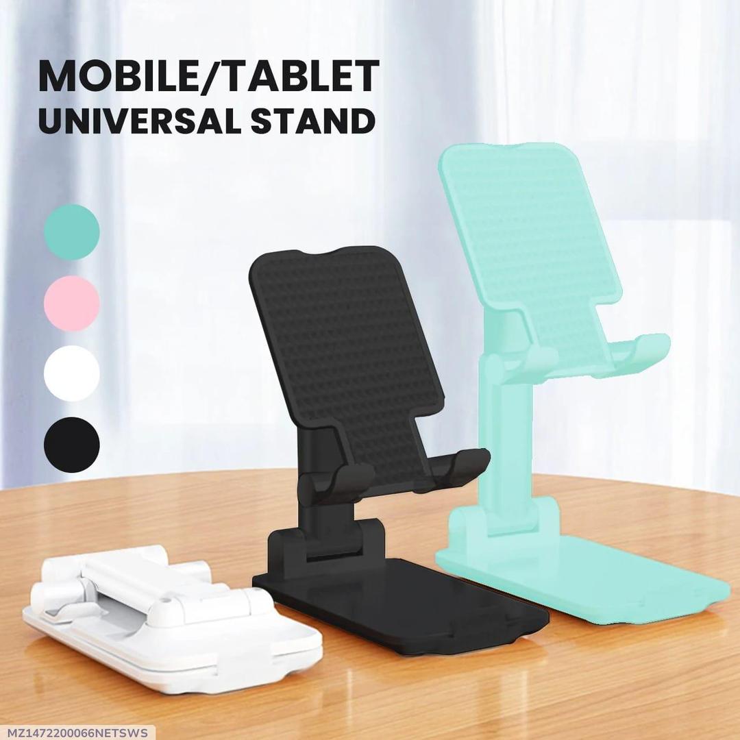 Portable Mobile Phone Holder - Adjustable Desktop Stand for All Devices