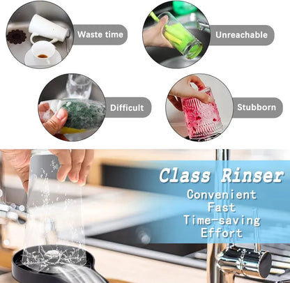 High Pressure Faucet Glass Rinser - Automatic Cup Washer for Kitchen & Bar | Buy Online in Pakistan at MetroCart – High | MetroCart Pakistan