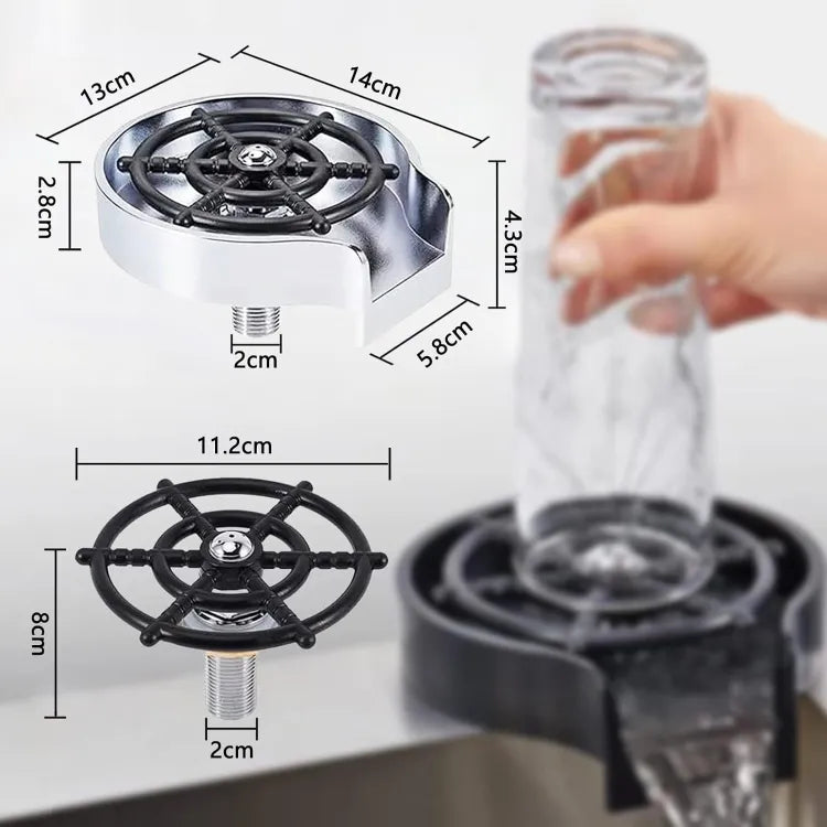 High Pressure Faucet Glass Rinser - Automatic Cup Washer for Kitchen & Bar | Buy Online in Pakistan at MetroCart – High | MetroCart Pakistan
