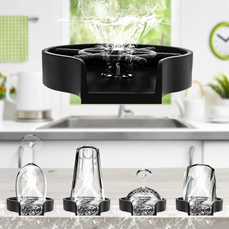 High Pressure Faucet Glass Rinser - Automatic Cup Washer for Kitchen & Bar | Buy Online in Pakistan at MetroCart – High | MetroCart Pakistan