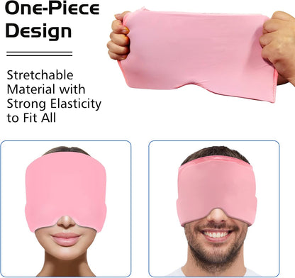 Migraine Relief Cap Headache Relief Hat with Reusable Ice Gel Pack for Tension and Stress | Buy Online in Pakistan at MetroCart – Migraine | MetroCart Pakistan