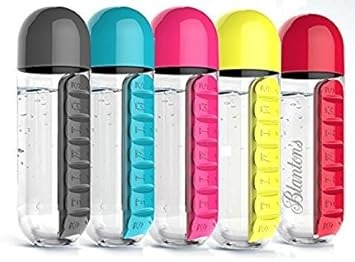 Medicine Organizer Water Bottle 7-Day Pill Box | Buy Online in Pakistan at MetroCart – Medicine | MetroCart Pakistan