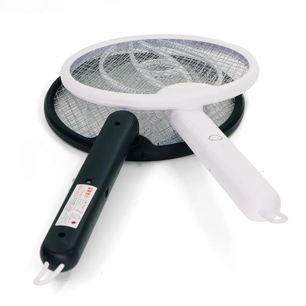 Foldable Mosquito Killer Trap Electric Rechargeable Bug Zapper Racket with LED Light | Buy Online in Pakistan at MetroCart – Foldable | MetroCart Pakistan