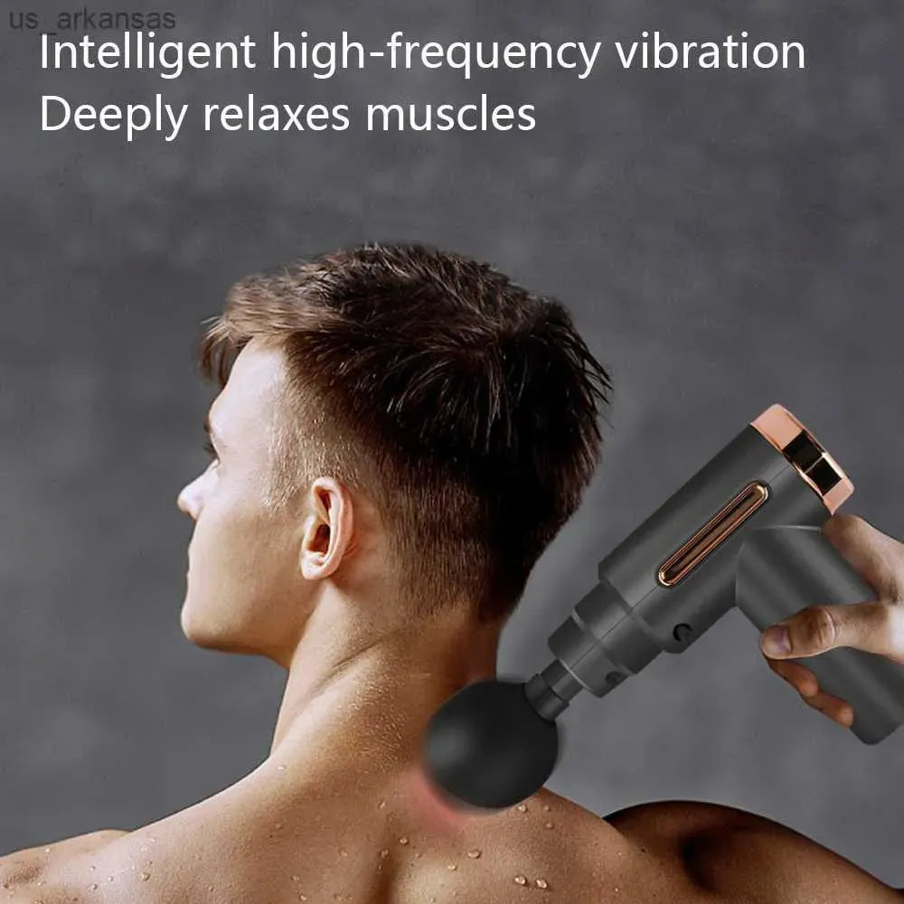 4 In 1 Massage Gun Deep Tissue Percussion Massager with 4 Attachments Rechargeable