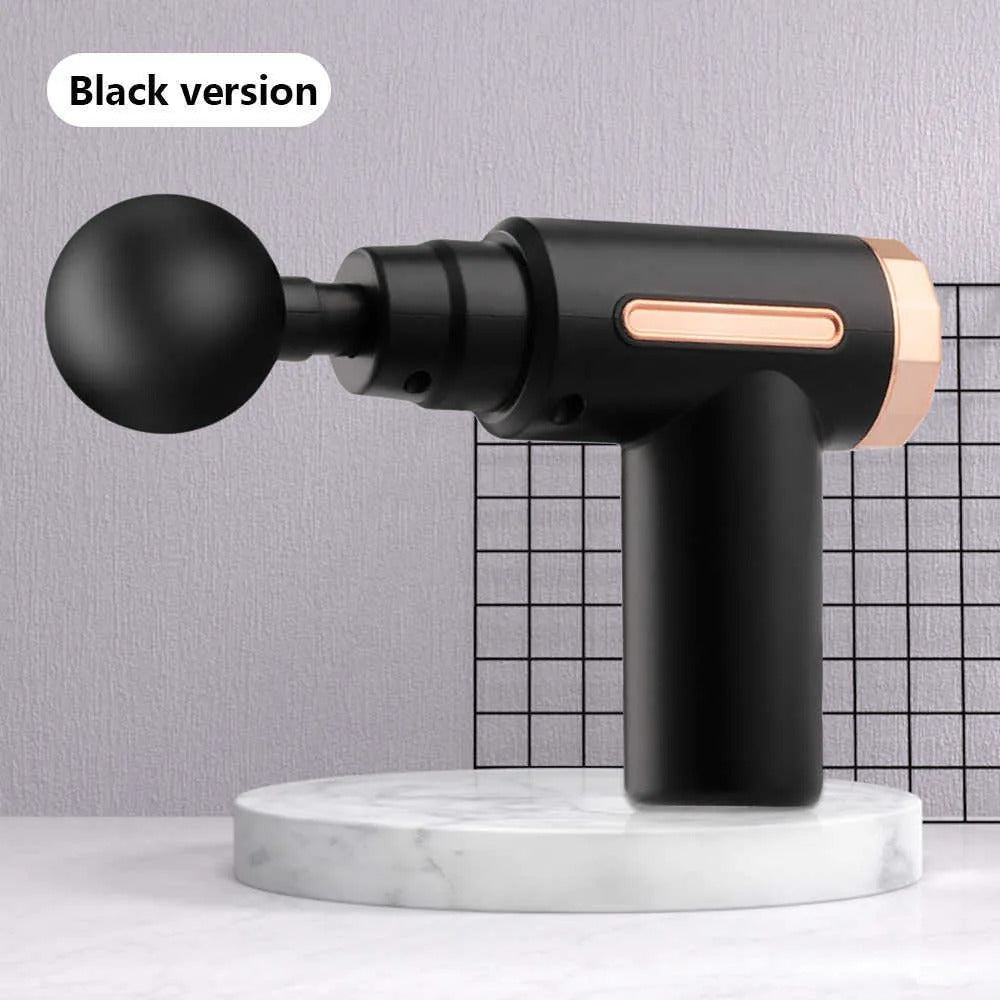 4 In 1 Massage Gun Deep Tissue Percussion Massager with 4 Attachments Rechargeable