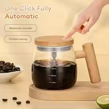 Self Stirring Coffee Mug - Electric Automatic Mixing Cup with USB Rechargeable