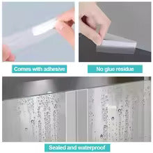 5 Meter Silicone Door Draft Stopper & Window Seal Strip - Weatherproof Dustproof Noise Insulation