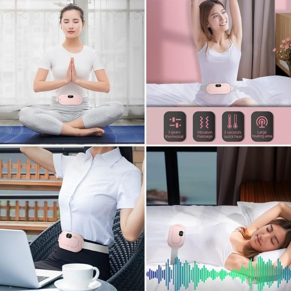 Electric Menstrual Heating Pad Belt Massage