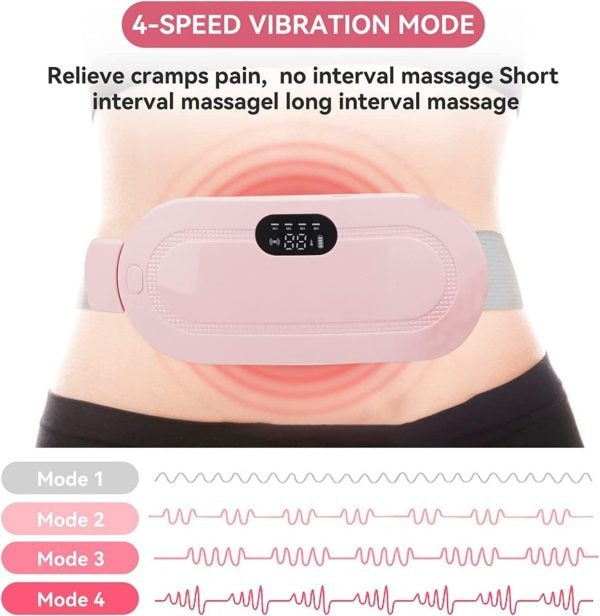 Electric Menstrual Heating Pad Belt Massage
