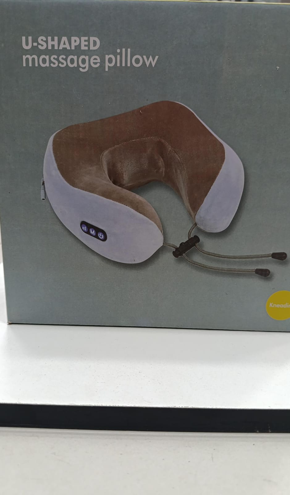 Rechargeable Neck Massager U-Shaped Pillow Portable Shoulder Cervical Massage