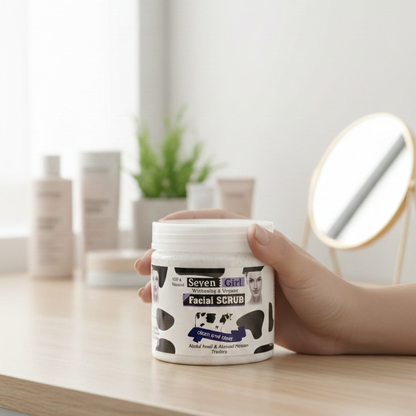 Seven Girl Whitening & Facial Scrub Big Size Made in UK