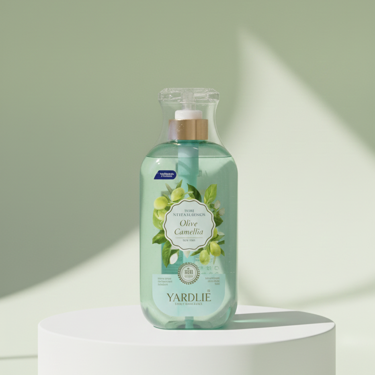 Yardlie Olive & Camellia Body Wash 500ml Bio-Organic Gentle Cleansing