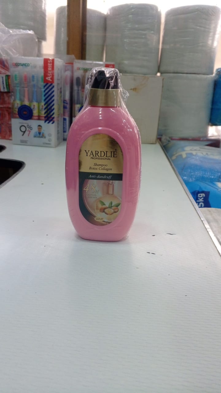Yardlie Botox Collagen Shampoo 750ml Anti-Dandruff Argan Oil 48H Hydration