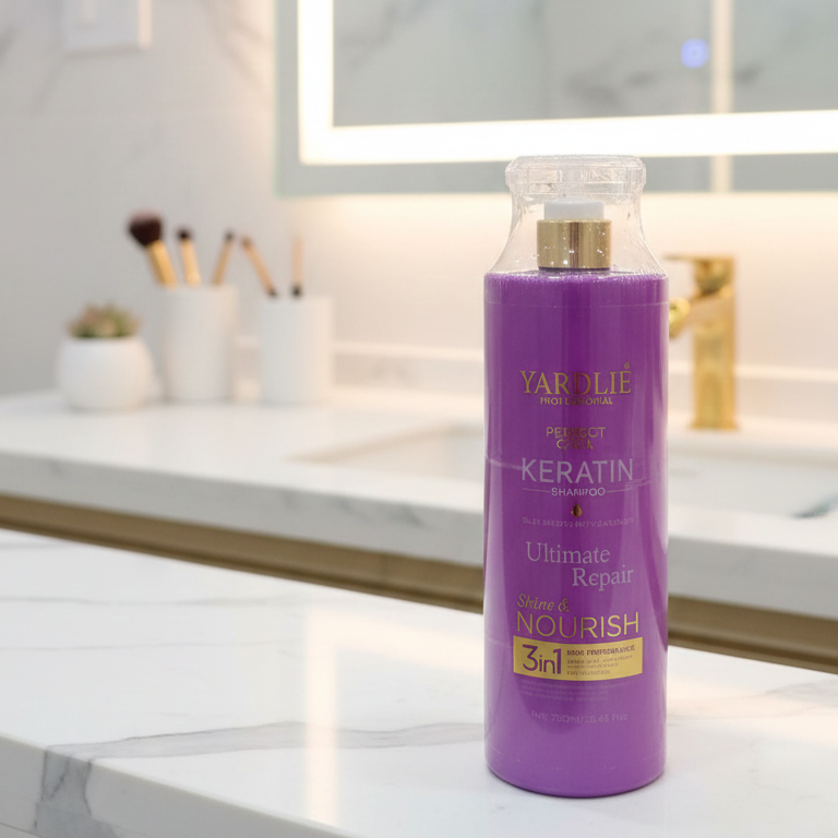 Yardlie Keratin Shampoo Professional Perfect Care Anti-Dandruff Frizz Control | Buy Online in Pakistan at MetroCart – Yardlie | MetroCart Pakistan