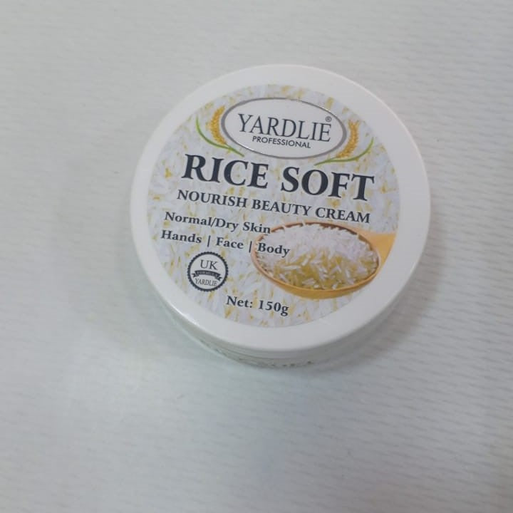 Yardlie Rice Soft Nourish Beauty Cream 150g Brightening Hydration