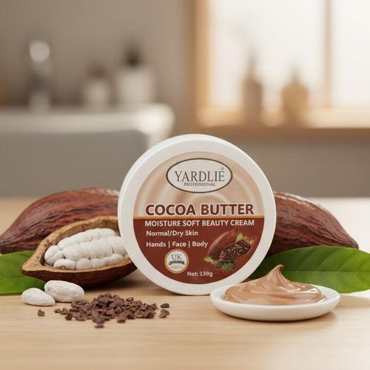 Yardlie Cocoa Butter Moisture Soft Beauty Cream 150g Smooth Glowing Skin