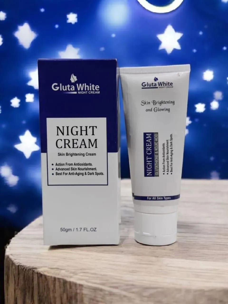 Gluta White 3-in-1 Skin Brightening System Face Wash Sunblock Night Cream | Buy Online in Pakistan at MetroCart – Gluta | MetroCart Pakistan