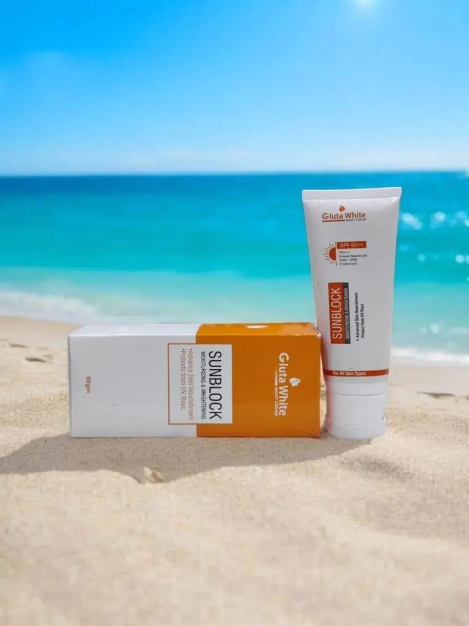 Gluta White 3-in-1 Skin Brightening System Face Wash Sunblock Night Cream | Buy Online in Pakistan at MetroCart – Gluta | MetroCart Pakistan