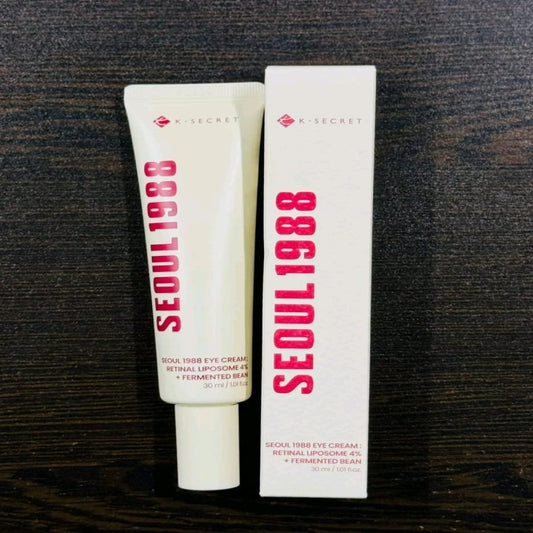 K Secret Seoul 1988 Eye Cream Anti-Wrinkle Brightening Hydrating Treatment 20g