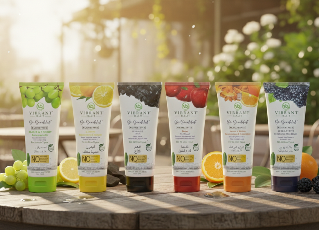 Vibrant Health Be Beautiful Botanical Face Wash 6-Pack Series
