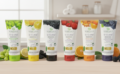 Vibrant Health Be Beautiful Botanical Face Wash 6-Pack Series