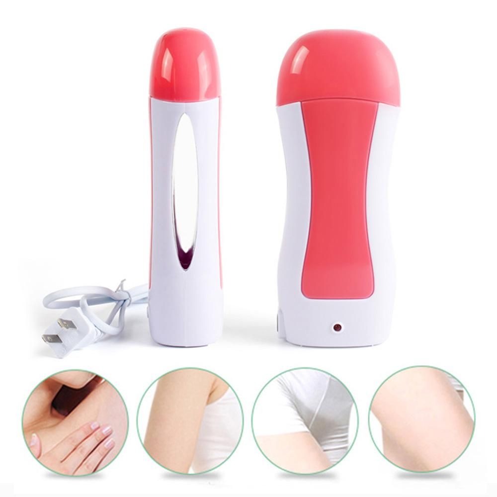 Depilatory Wax Heater Kit 3-in-1 Roll-On Hair Removal