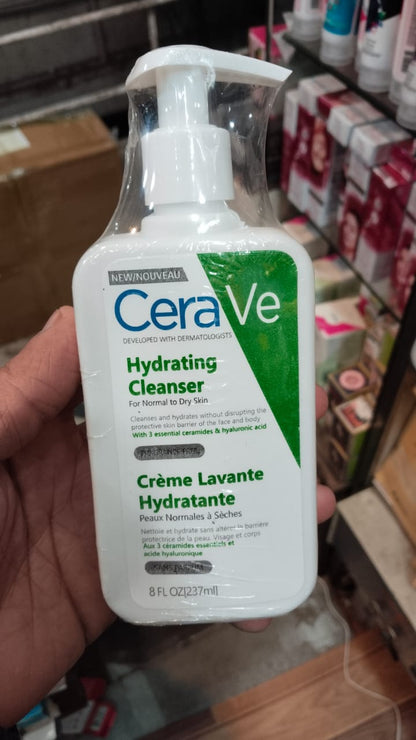 CeraVe Hydrating Cleanser Hyaluronic Acid Ceramides Moisturizing Face Wash | Buy Online in Pakistan at MetroCart – CeraVe | MetroCart Pakistan