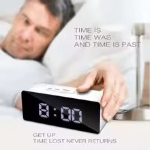 Digital LED Mirror Alarm Clock Temperature Display | Buy Online in Pakistan at MetroCart – Digital | MetroCart Pakistan