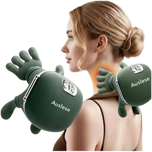 Human Hand-Style Heated Neck Shoulder Massager 4D