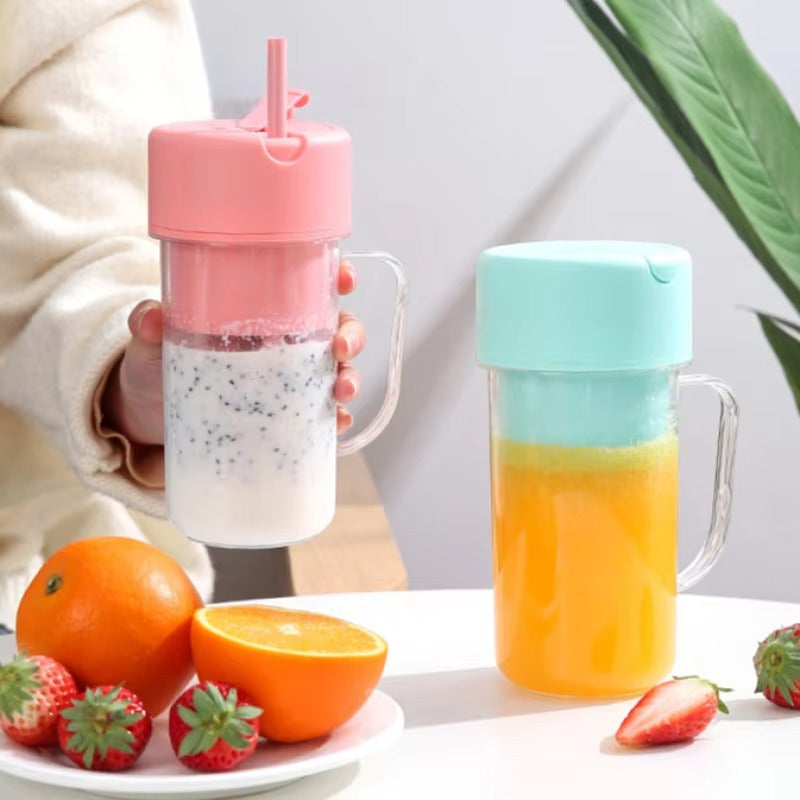 Professional Mini Juicer Portable Blender Smoothie Maker with Built-In Straw | Buy Online in Pakistan at MetroCart – Professional | MetroCart Pakistan