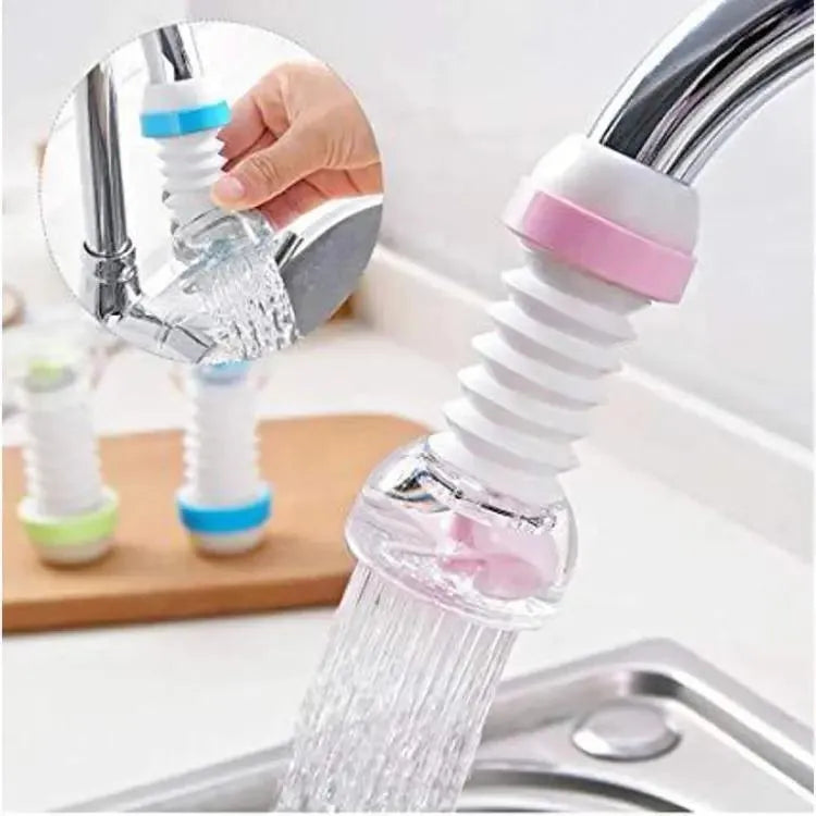 360 Degree Rotating Fan Faucet Extender with Filter Water Saving
