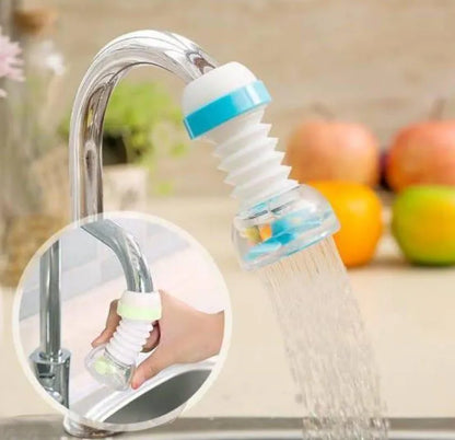 360 Degree Rotating Fan Faucet Extender with Filter Water Saving