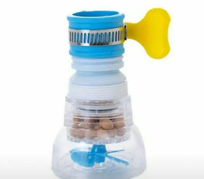 360 Degree Rotating Fan Faucet Extender with Filter Water Saving