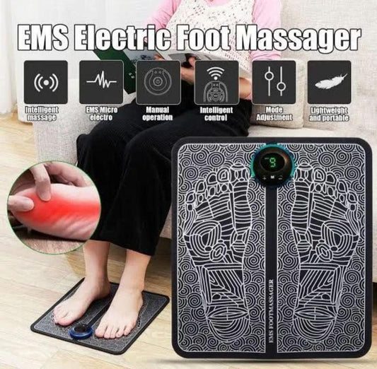 EMS Electric Foot Massager Mat Rechargeable | Buy Online in Pakistan at MetroCart – EMS | MetroCart Pakistan