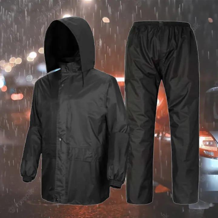 Waterproof Unisex Rain Suit Set Jacket and Trouser