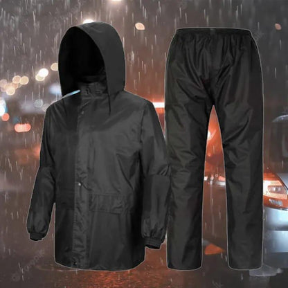 Waterproof Unisex Rain Suit Set Jacket and Trouser