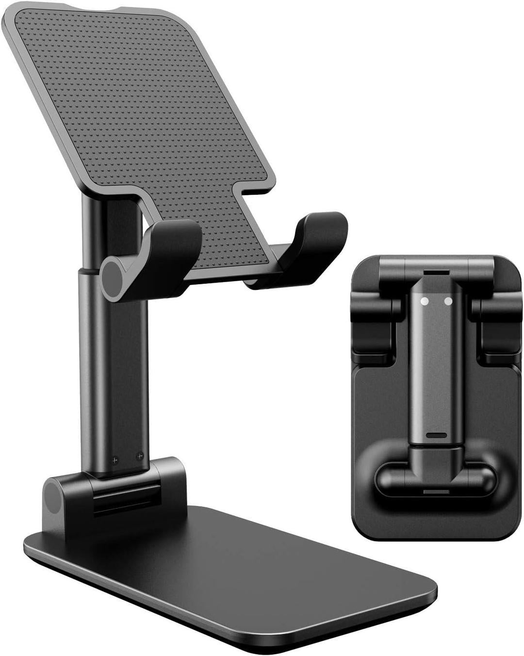 Portable Mobile Phone Holder - Adjustable Desktop Stand for All Devices