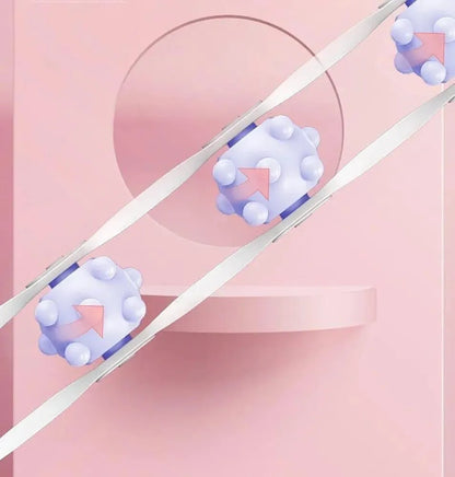 Manual Roller Body Massager Rotating Balls