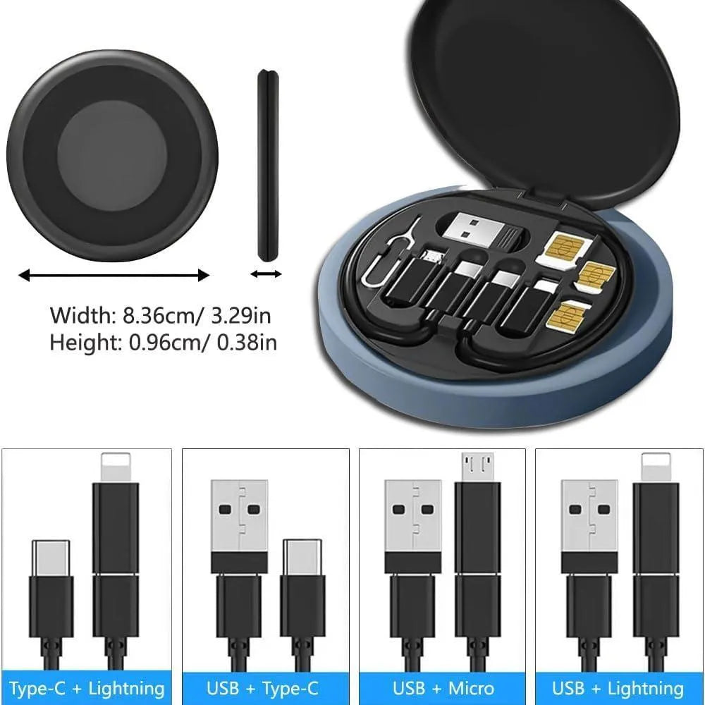 5-in-1 60W Fast Charging Cable Set - All-in-One Multi-Device | Buy Online in Pakistan at MetroCart – 5-in-1 | MetroCart Pakistan
