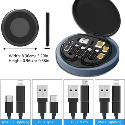 5-in-1 60W Fast Charging Cable Set - All-in-One Multi-Device | Buy Online in Pakistan at MetroCart – 5-in-1 | MetroCart Pakistan
