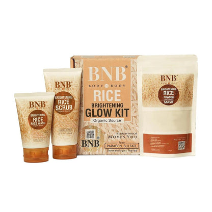 Rice Extract Brightening Glow Kit 3-in-1