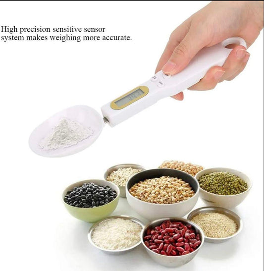 Digital Measuring Spoon Scale - LCD Display with High-Precision Sensor
