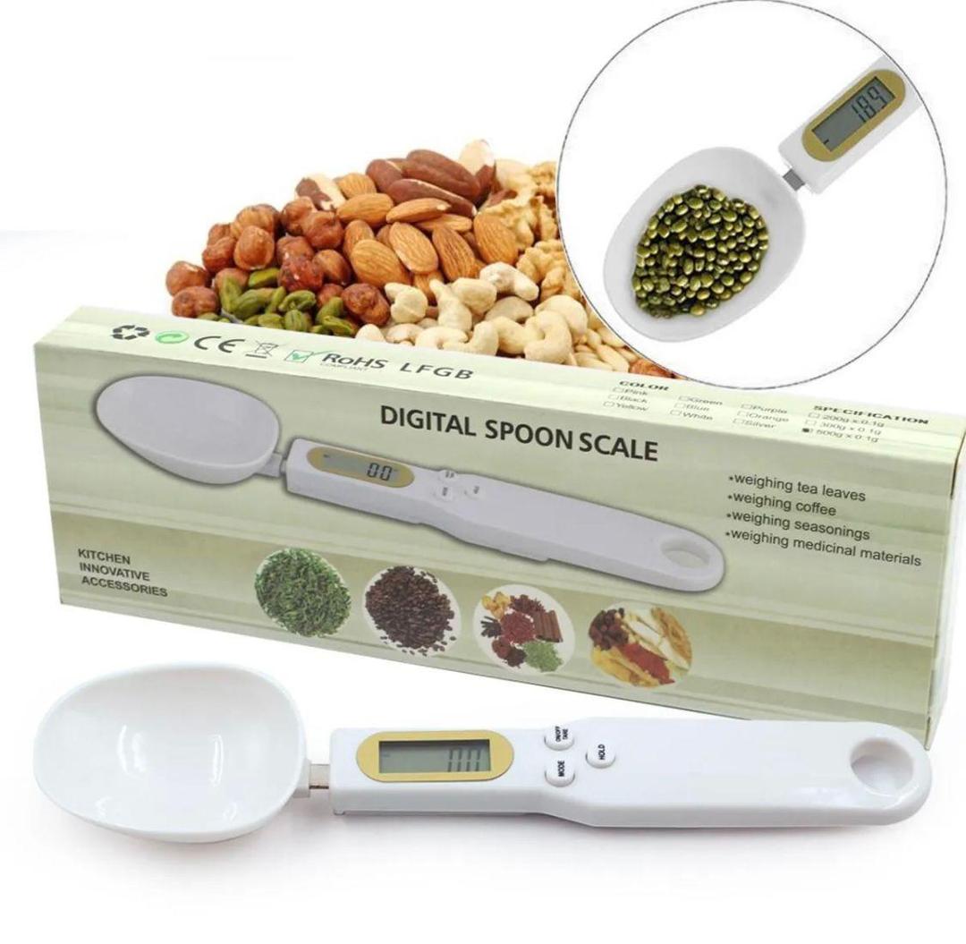 Digital Measuring Spoon Scale - LCD Display High-Precision | Buy Online in Pakistan at MetroCart – Digital | MetroCart Pakistan