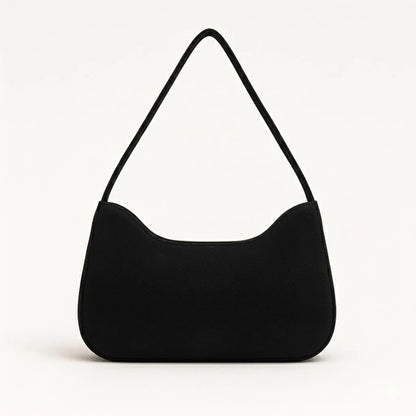 Girl's Black Hobo Bag Silver Hardware PU Leather Shoulder Bag | Buy Online in Pakistan at MetroCart – Girl's | MetroCart Pakistan