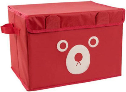 Cute Bear Collapsible Storage Organizer Box with Lid