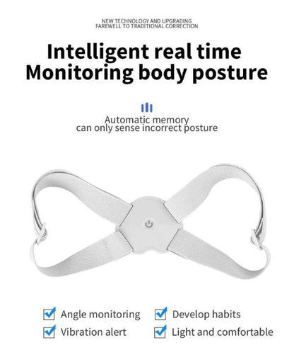 Smart Posture Corrector Intelligent Vibration Sensor USB Rechargeable